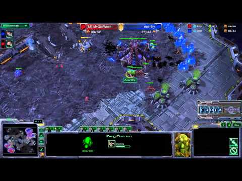 Acer Bly (Z) vs GosWser (Z) - G2 - StarCraft 2 - HotS118