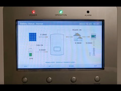 Getting to know your Solis Series 5 Hybrid (energy storage) Inverter.