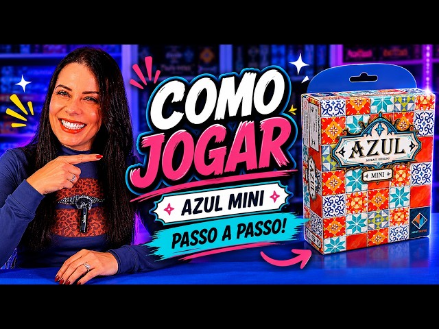 Vídeo relacionado con Azul Mini juego de mesa, diversión portátil de colocación de azulejos, juego de estrategia para niños y adultos, a partir de 8 años, 2-4 jugadores, 30-45 minutos de tiempo de juego, hecho por Next