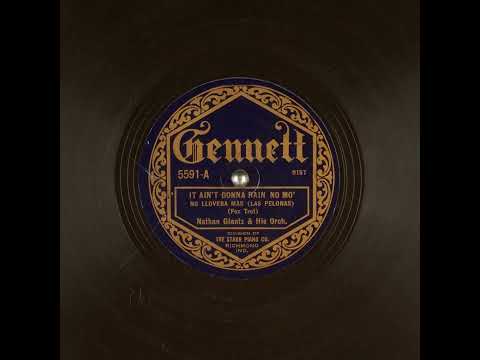 It Ain't Gonna Rain No Mo' - Nathan Glantz & His Orchestra