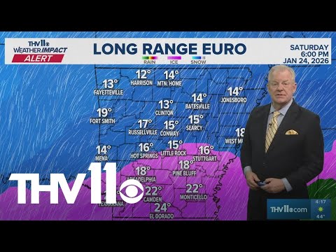 Possible chance of snow and sleet in Arkansas | What you need to know 