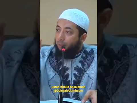 Ceramah ustad Khalid basalamah tentang  indahnya pernikahan