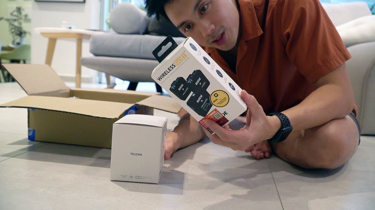 Unboxing the RØDE Wireless GO II (w/ Sound test)