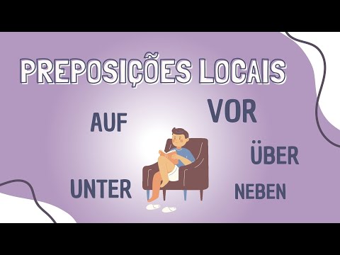Preposições Locais em Alemão: AUF, UNTER, IN... 🇩🇪