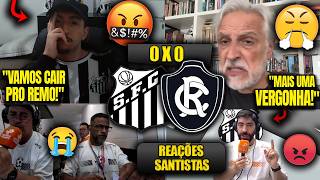 REAÇÕES dos SANTISTAS - SANTOS 0X0 REMO - COPA DO BRASIL 2026 - REACT ESTAMOS FERRADOS QUE VERGONHA!