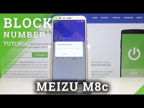 How to Block Number in MEIZU M8c – Create a Blacklist