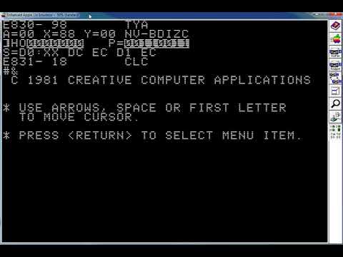 Apple II Analyst debugger tracing Visifile