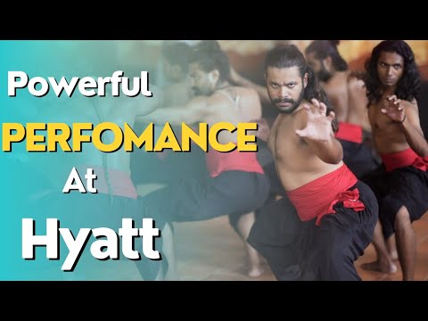 Agasthyam Kalaripayattu Performance Steals the Spotlight at DHL Conference in Hyatt