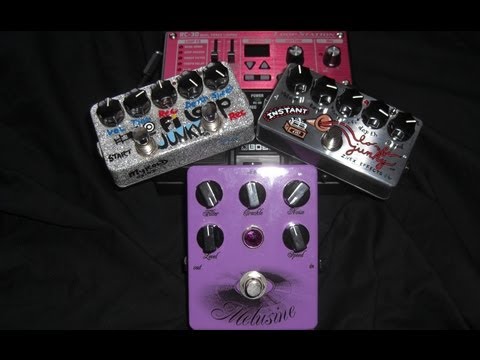 LoFi Guitar Pedal Shootout - Hexe Melusine Boss RC30 ZVEX Instant Lo-Fi Junky Loop Junky