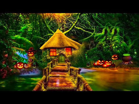 Halloween Haunted Forest Ambience – Halloween Haunted Cottage| Scary Spooky and Nature Sound