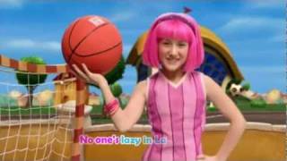 LazyTown - No One&#39;s Lazy in Lazy Town with Sing Along