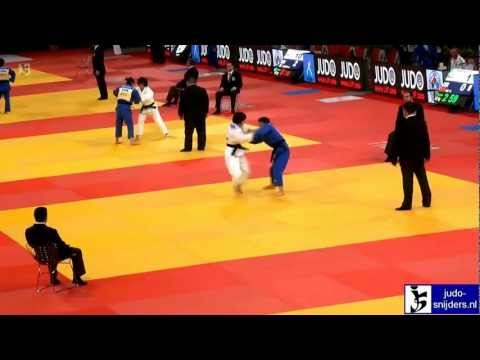 Judo 2012 Grand Slam Paris: Munkhbaatar (MGL) - Babamuratova (TKM) [-52kg]