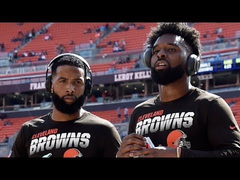 OBJ and Jarvis Landry FORCED by NFL To Change Cleats Or Sit Out During Browns/Broncos Game! Video