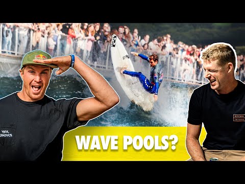 Will Wave Pools Replace Ocean Surfing? | w/ Mick Fanning & Jamie O'Brien