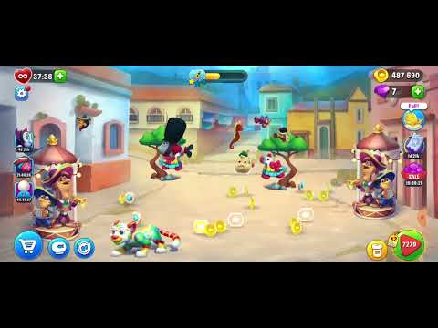 7277 7278 7279 7280  Unlocking New Level #fishdom #playrix #Pretty Aqua Fishdom  ♒️🐟🐠