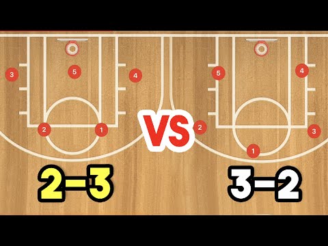 When to use a 2-3 Zone Defense vs 3-2 Zone Defense