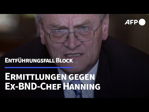 Ermittlungen gegen Ex-BND-Chef Hanning im Entführungsfall Block | AFP