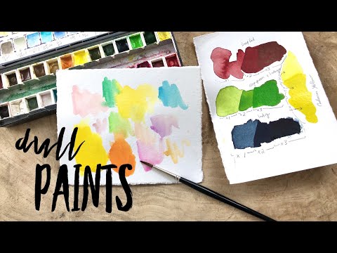 🖌 Dull Paints? WATERCOLOR by Scarlett Damen