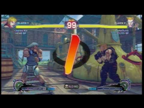 SSF4 [A vs A]: Charles Kin(#71 Ken) vs GameOutttt(#3 Guile) Ep.50