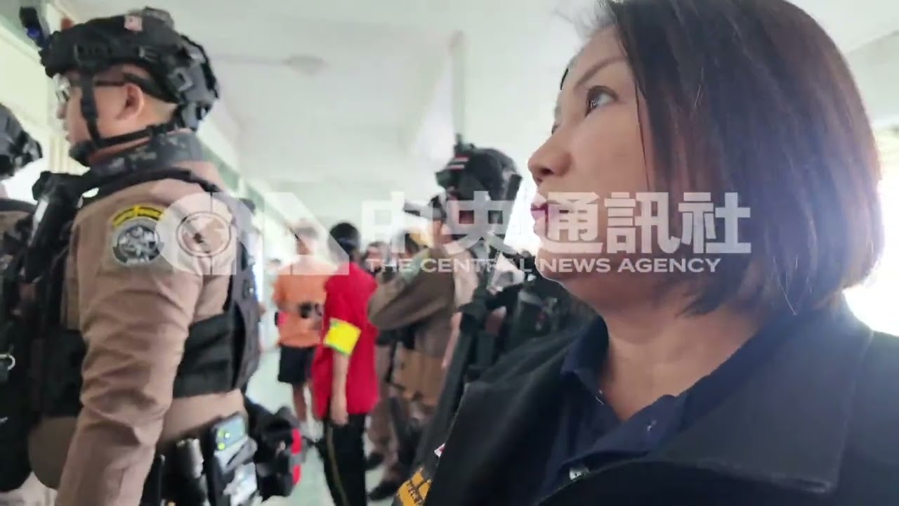 泰國校園槍擊後學校加強演練　持槍模擬情境建應變能力