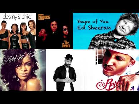 Destiny's Child X Fugees X Ed Sheeran X Rupee X Rihanna - Diamonds Vs Shape Of You (DJ Lockie Remix)