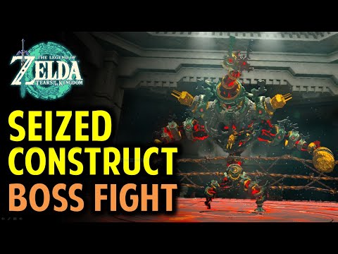 Seized Construct Boss Fight - How to Beat Spirit Temple Boss | Legend of Zelda: Tears of the Kingdom