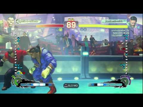 GaSsToN (Balrog) Vs unstoppable_Dj (Dudley) SSF4 AE Ranked Matches - PSN