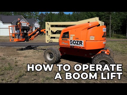 How to Operate a Boom Lift