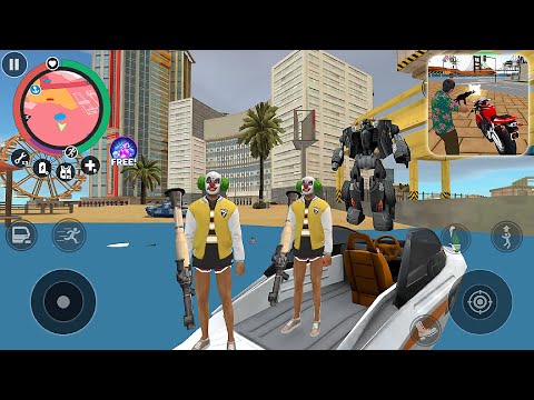 Vegas Crime Simulator #24 Crazy Clown Mask - Madness