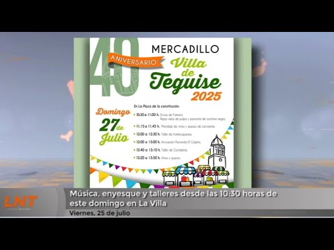 Música, enyesques y talleres desde las 10:30 horas de este domingo en La Villa