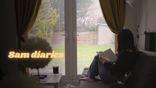 8AM Diaries | sick day morning vlog, how i make myself feel better, self care routine, candle making