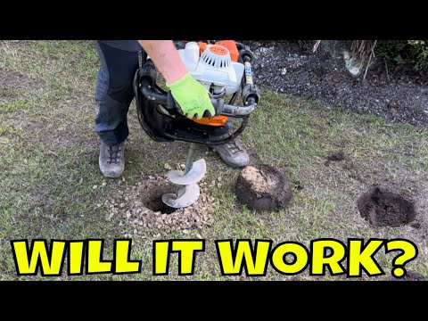 Install Holes In Your Lawn For Drainage