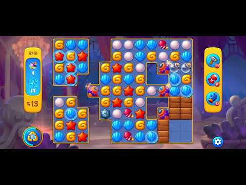 Fishdom level 6761 no boosters フィッシュダム