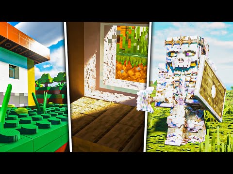 UNBELIEVABLE! The Best 5 Minecraft Texture Packs!
