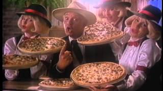 A Pizza You Can't Refuse! -Vintage Godfather's Pizza Commercial
