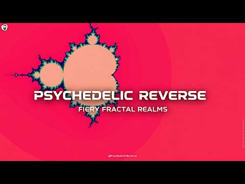 #trippy ​#mandelbrot #mathart Fractal Harmony: Techno Trance & Trippy Visuals#12 @PsychedelicReverse