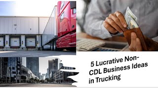 Discover 5 lucrative opportunities in the trucking industry in 5 minutes! #cdl #dispatchingtrucks