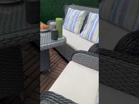 Меблі Лотос з сірого ротангу. #ротанг #меблі