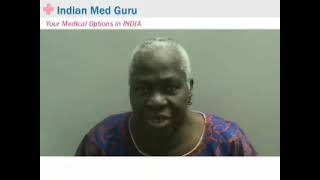 Mrs. Jobe Ayegba, Nigeria patient video testimonial India