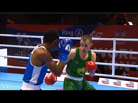Round of 32 (63kg)  GARSIDE Harry (AUS) vs MBAYA Mulumba (COD) /AIBA World 2019