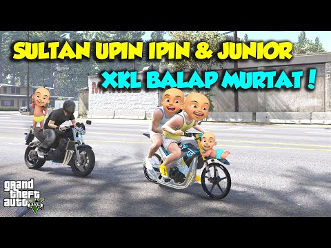 KAWASAKI KLX MURTAT SULTAN UPIN IPIN BALAP DIJALANAN - GTA V SULTAN UPIN IPIN EPISODE SPESIAL