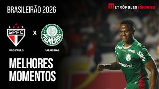 São Paulo 0 x 1 Palmeiras | Melhores Momentos | Brasileirão 2026