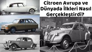 Citroen : Wie hat der Automobilsektor die Prinzipien in Europa und in 