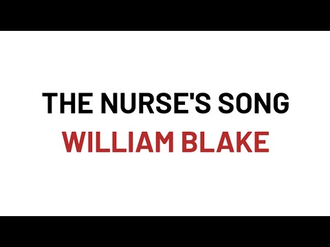 The Nurse's Song by William Blake in Hindi summary and line by line explanation
