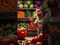 Why Tomato S Angry Tomato Scolding Shopkeeper AnimationShorts Ai Viralshorts
