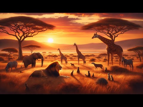 SAFARI NA ÁFRICA: Explore as Maravilhas e a Vida Selvagem da Savana
