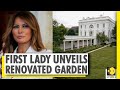 Melania Trump Unveils Newly Renovated White House Rose Garden