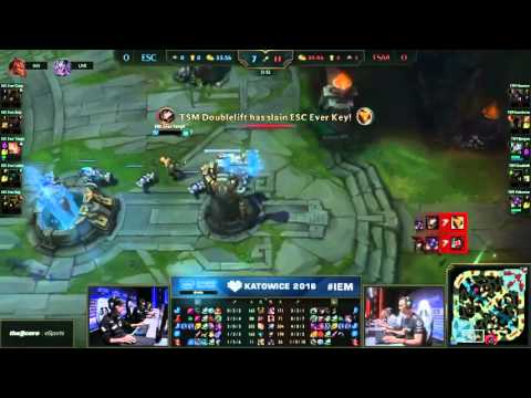 IEM 2016 EVER vs TSM Game 1 Group A Highlight