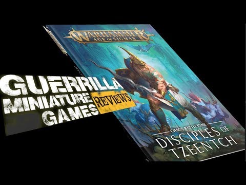 GMG Reviews - Chaos Battletome: Disciples of Tzeentch by Games Workshop