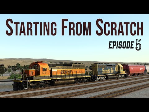 Starting From Scratch ep 5 - Run 8 Train Simulator Tutorial - Supply Trains and Order Builder